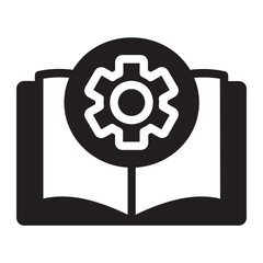 guide book gradient icon
