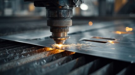 Metal cutting machine process