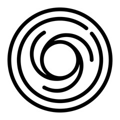 automatic startup line icon