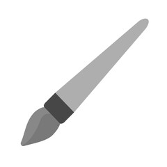 Flat Paintbrush svg vector Icon — Creative Tool Vector