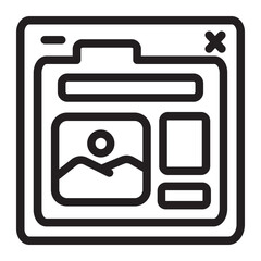 layout gradient icon