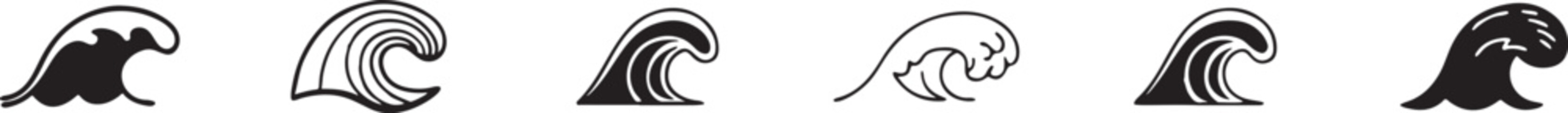 Stylized Fluid Elements: Perfect for Dynamic and Motion Designs.