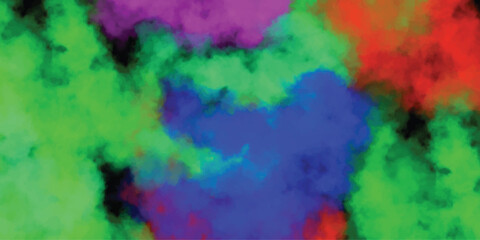 Abstract colorful artistic watercolor background with vivid bright hues and soft textured blends for modern digital design