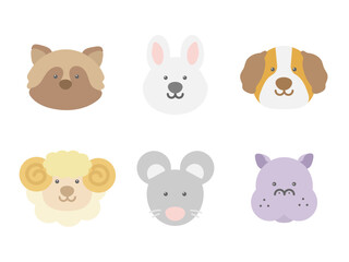 動物　アイコン　イラストセット
