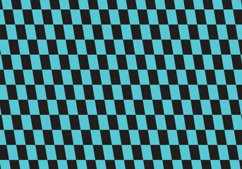 Abstract Seamless Teal and Geometric Pattern.