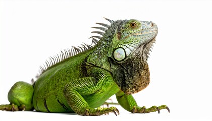 The green iguana also known as the American iguana is a lizard reptile in the genus Iguana in the Iguanidae family.