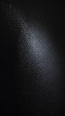 Scattered light on a dark surface.