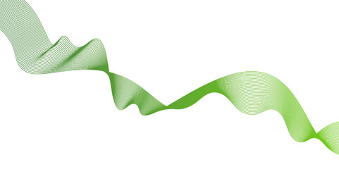 Modern abstract green wave liquid lines background.dots on a whit clean and fresh background,Frequency sound wave lines and technology curve lines,green wave lines frame,