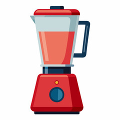 blender vector illustration isolated on white, kitchen utensil, suitable for icon, graphic element, and others