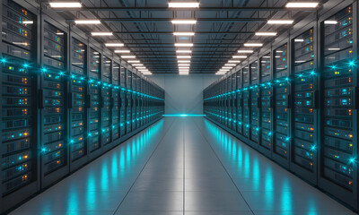 Exploring the Modern Data Center High-Tech Server Room Infrastructure and Design
