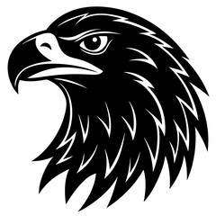 Fototapeta premium eagle head vector illustration
