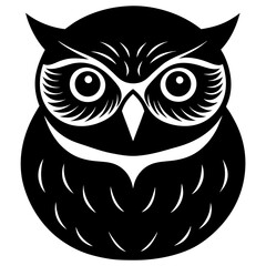 Obraz premium owl on white background