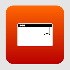 Bookmark icon, smart icon for ux ui, new modern, editable for project, vector illustration file, popular icon isolated.