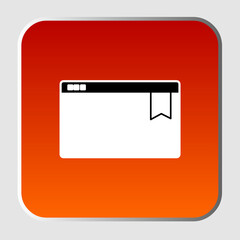 Bookmark icon, smart icon for ux ui, new modern, editable for project, vector illustration file, popular icon isolated.