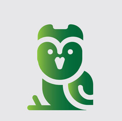 OWL icons and logos about nature and its surroundings