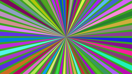 Radiant Colorful Sunburst Background with Vibrant Rays for Creative and Abstract Designs