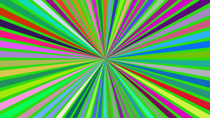 Radiant Colorful Sunburst Background with Vibrant Rays for Creative and Abstract Designs