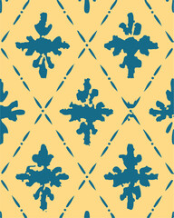 Seamless pattern, tileable floral holiday country cottage print, English countryside flowers theme for wallpaper, gift wrapping paper, scrapbook, fabric and product design inspiration