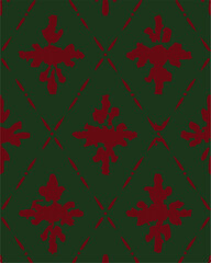 Seamless pattern, tileable floral holiday country cottage print, English countryside flowers theme for wallpaper, gift wrapping paper, scrapbook, fabric and product design inspiration
