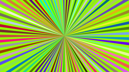 Radiant Colorful Sunburst Background with Vibrant Rays for Creative and Abstract Designs