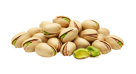 pistachio nuts on white without background png