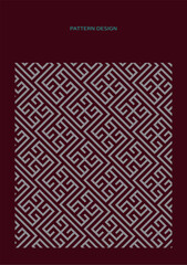 동양적이고 전통적인 패턴