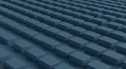 Abstract geometric pattern of dark gray cubes