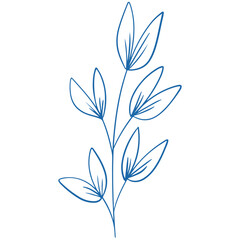 vector illustration of an abstract leaf