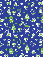 Christmas backgrounds, seamless pattern. Vector illustration.