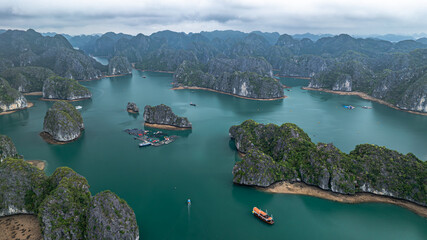 connecting Cat Ba Island and Ha Long Bay, surrounded by more than 400 large and small islands. This...