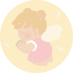 기도하는 아기천사