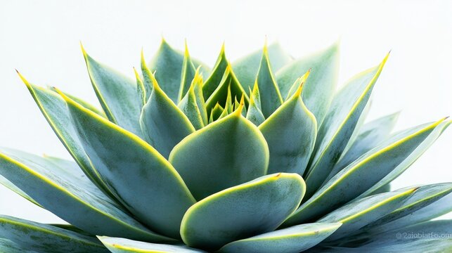 Close-up of a rosette succulent
