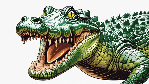 green dragon head