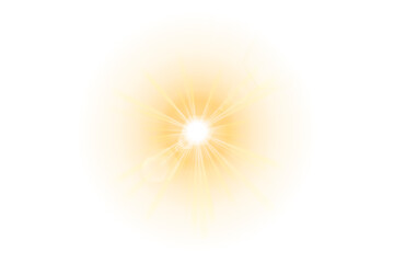 abstract background with sun