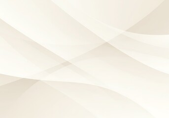 Elegant Cream and White Abstract Background with Soft Curves and Subtle Gradients for Design Projects