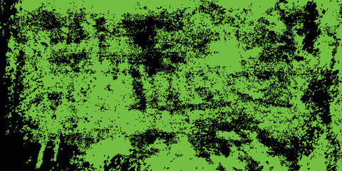 Abstract green and black grunge vector background. Dynamic design with distressed diagonal lines, halftone dots, and splatter textures, creating an energetic and edgy modern effect.Art