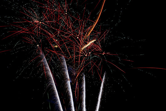 Grand finale firework display celebration