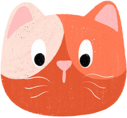 Cute cat face