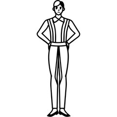  fashion-croquis-standing-straight--arms-down