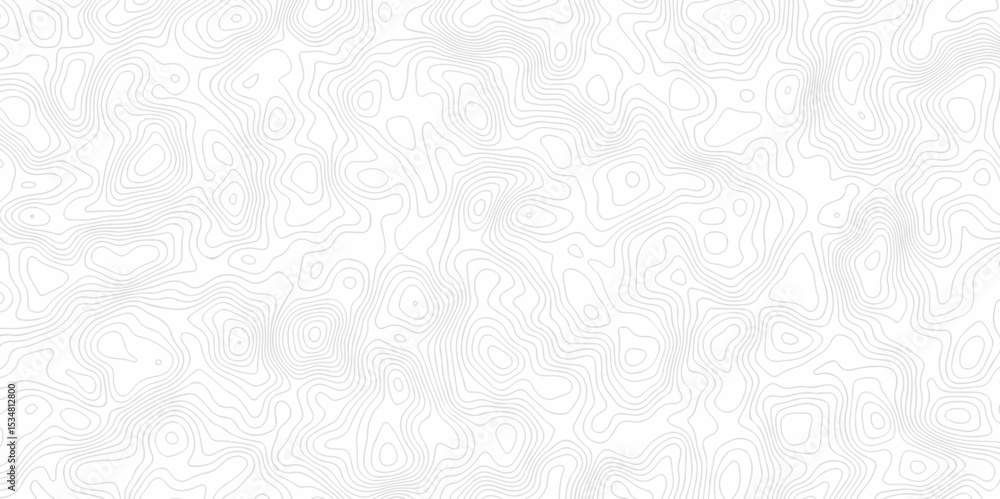 Poster lines topographic contour lines grid map seamless pattern. geographic mountain relief. abstract line