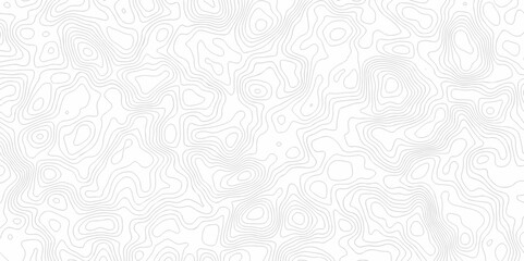 Topographic map. Geographic mountain relief. Abstract lines background. Contour maps. Vector illustration, Topo contour map on white background, Topographic contour lines vector map seamless pattern.	