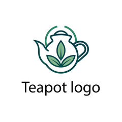 Fototapeta premium Teapot logo