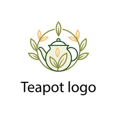 Fototapeta premium Teapot logo