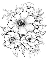 Black and white color pages for&nbsp;kids