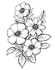 Black and white color pages for&nbsp;kids