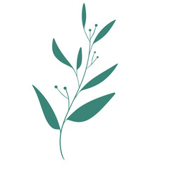 vector illustration of an abstract flower