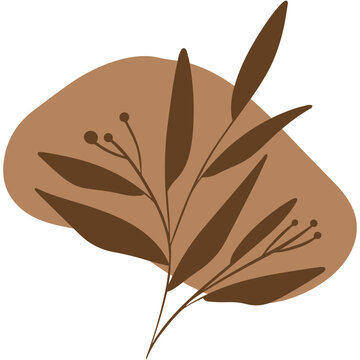 vector illustration of an abstract flower