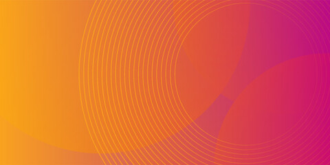 Abstract orange banner background. Graphic design banner pattern background template with dynamic curve shapes