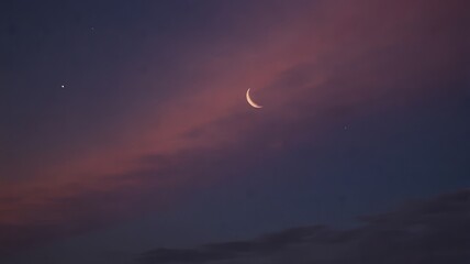 Pink Twilight Crescent