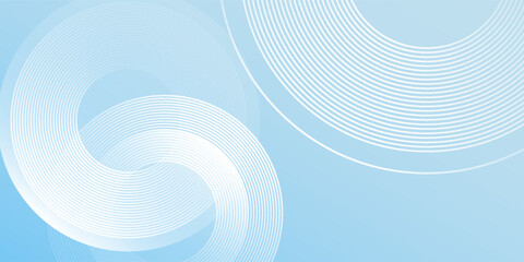 Modern minimalist banner background, pastel colorful, blue and white gradations simple design modern